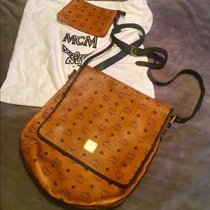 Authentic MCM Crossbody bag.